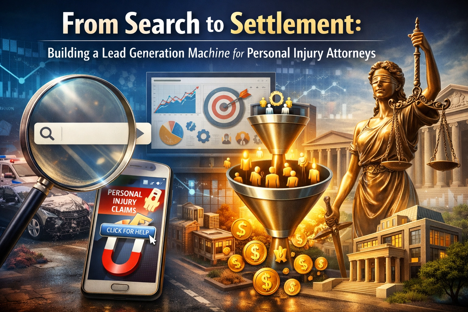 From Search to Settlement: Building a Lead Generation Machine for Personal Injury Attorneys